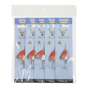 Блесна вращ. SKYFISH "Vortex" №2, арт. Northern Lights №2-1,BFNL2-OPU